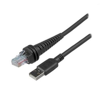 Honeywell CBL-860-200-S04 Serien-Kabel Schwarz 2 m USB LAN