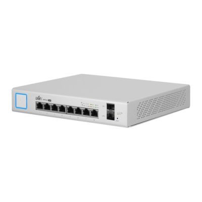 Ubiquiti UniFi US-8-150W Netzwerk-Switch Managed Gigabit Ethernet (10/100/1000) Power over Ethernet (PoE) Weiß