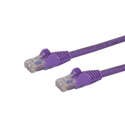 StarTech.com 3m Cat6 Snagless RJ45 Ethernet Netzwerkkabel - Lila
