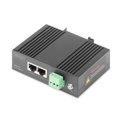 Digitus Gigabit Ethernet PoE+ Injektor, 802.3at, 30 W