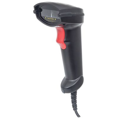 Manhattan Laser-Barcodescanner, 300 mm Scanreichweite, USB, Gehäusevariante Professional, Schutzklasse IP42