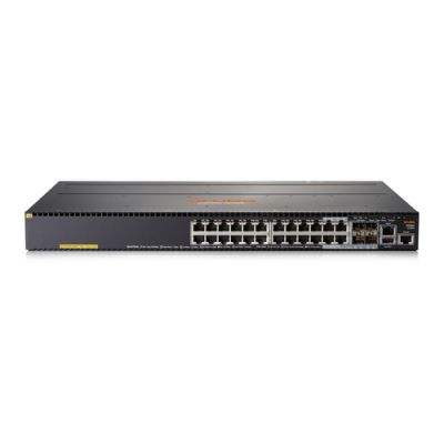 Aruba 2930M 24G PoE+ 1-slot Managed L3 Gigabit Ethernet (10/100/1000) Power over Ethernet (PoE) 1U Grau