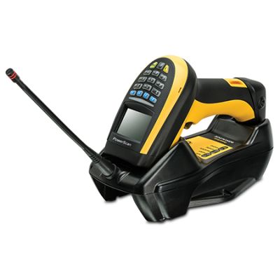 Datalogic PowerScan PM9100 Tragbares Barcodelesegerät 1D LED Schwarz, Gelb