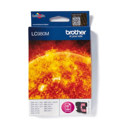 Brother LC980M Druckerpatrone 1 Stück(e) Original Magenta