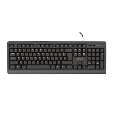 Trust Primo Tastatur USB QWERTY Englisch Schwarz