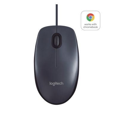 Logitech B100 Maus Beidhändig USB Typ-A Optisch 800 DPI
