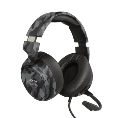 Trust GXT 433 Pylo Kopfhörer Kabelgebunden Kopfband Gaming Schwarz, Grau