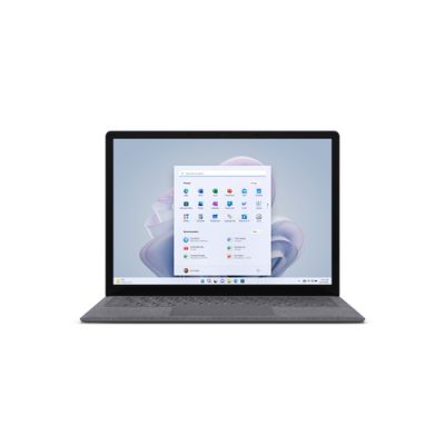 Microsoft Surface Laptop 5 34,3 cm (13.5") Touchscreen Intel® Core™ i7 i7-1265U 16 GB LPDDR5x-SDRAM 512 GB SSD Wi-Fi 6 (802.11ax) Windows 10 Pro Platin