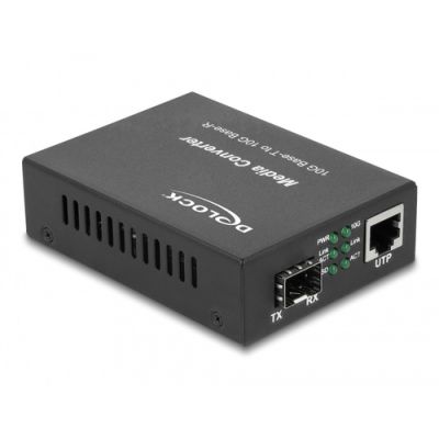 DeLOCK 86861 Netzwerk Medienkonverter 10000 Mbit/s Schwarz