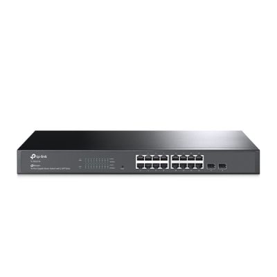 TP-Link JetStream 16-Port Gigabit Smart Switch mit 2 SFP-Slots