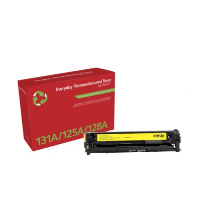Everyday Wiederaufbereiteter Everyday™ Gelb wiederaufbereiteter Toner von Xerox, kompatibel mit HP 131A (CF212A), Standardkapazität