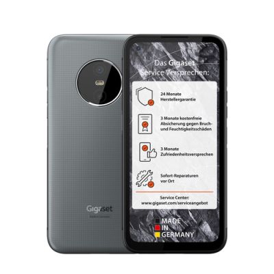 Gigaset GX6 16,8 cm (6.6") Dual-SIM Android 12 5G USB Typ-C 6 GB 128 GB 5000 mAh Grau