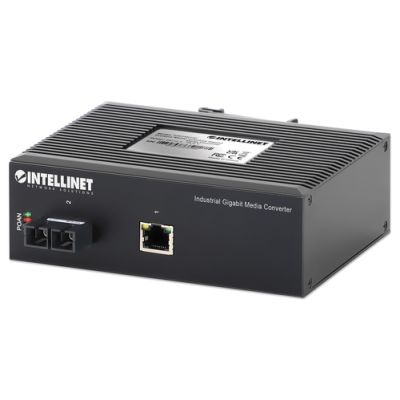 Intellinet 508346 Netzwerk Medienkonverter 1000 Mbit/s 1310 nm Einzelmodus Schwarz