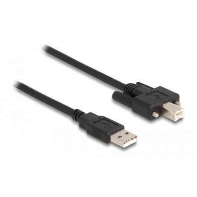 DeLOCK 87197 USB Kabel 0,5 m USB 2.0 USB A USB B Schwarz