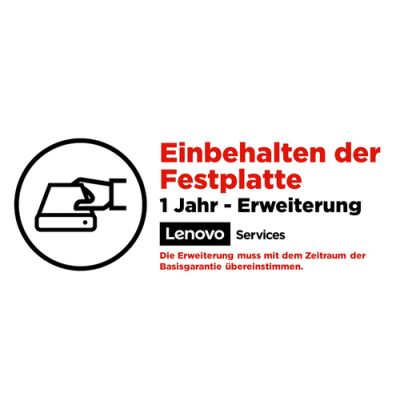 Lenovo 1 Jahr Einbehalten der Festplatte (Erweiterung)