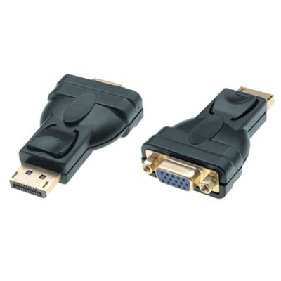 M-Cab 6060011 Videokabel-Adapter DisplayPort VGA (D-Sub) Schwarz
