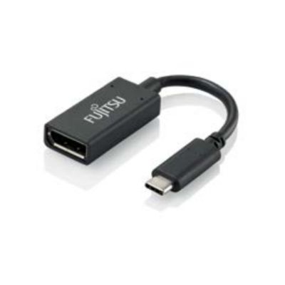 Fujitsu S26391-F6058-L223 Videokabel-Adapter 0,15 m USB Typ-C DisplayPort Schwarz