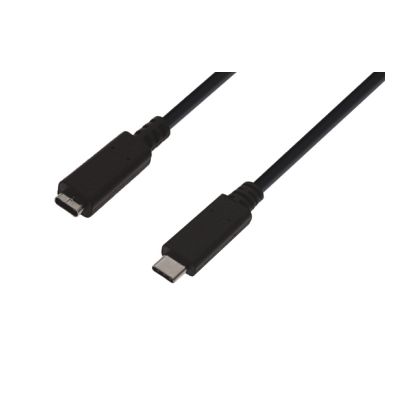 M-Cab 2200051 USB Kabel 1 m USB 3.2 Gen 1 (3.1 Gen 1) USB C Schwarz