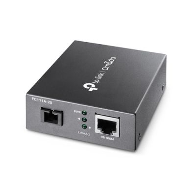 TP-Link Omada FC111A-20 Netzwerk Medienkonverter 100 Mbit/s Einzelmodus Schwarz