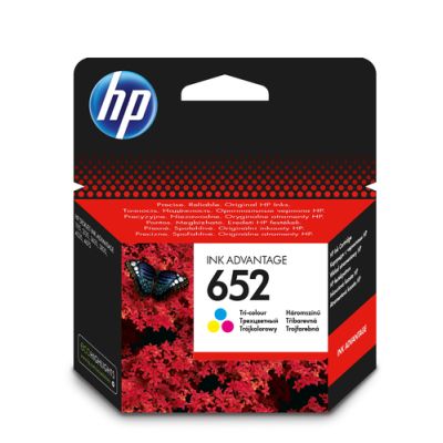 HP Original 652 Cyan/Magenta/Gelb Ink Advantage Tintenpatrone