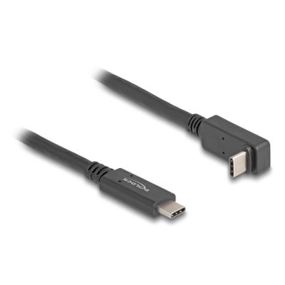 DeLOCK 80034 USB Kabel 1 m USB 3.2 Gen 2 (3.1 Gen 2) USB C Schwarz