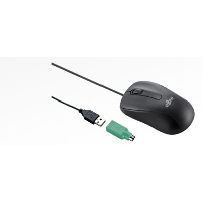 Fujitsu M530 Maus rechts USB Type-A + PS/2 Laser 1200 DPI
