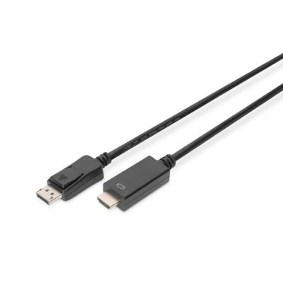 Digitus DisplayPort Adapterkabel, DP - HDMI Typ A