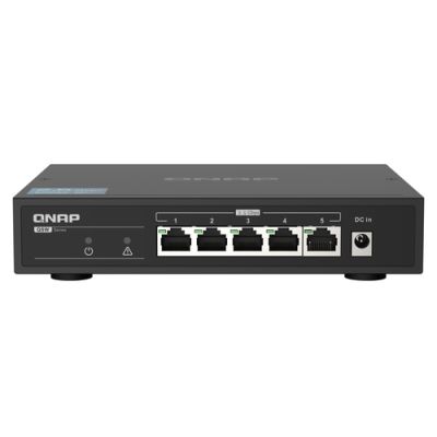 QNAP QSW-1105-5T Netzwerk-Switch Unmanaged Gigabit Ethernet (10/100/1000) Schwarz