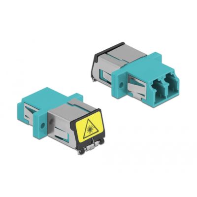 DeLOCK 86900 LWL-Steckverbinder LC/LC 1 Stück(e) Aqua-Farbe
