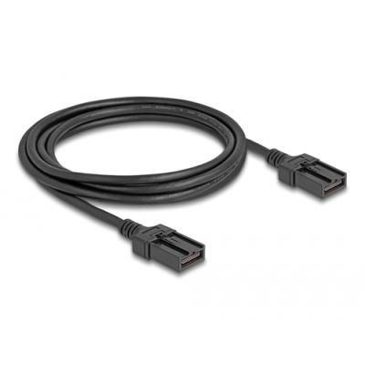 DeLOCK 87904 HDMI-Kabel 3 m HDMI Type E Schwarz