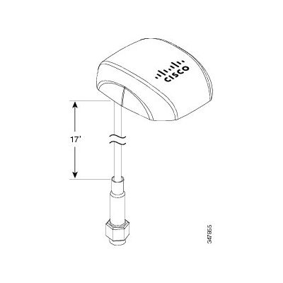 Cisco 4G Indoor/Outdoor Active GPS Antenna Netzwerk-Antenne Richtantenne SMA 4 dBi