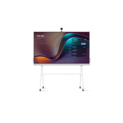 Yealink MeetingBoard Interaktiver Flachbildschirm 2,18 m (86") LED WLAN 4K Ultra HD Weiß Touchscreen Eingebauter Prozessor Android 10