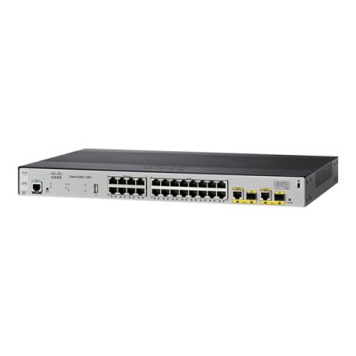 Cisco C891-24X/K9 Kabelrouter Gigabit Ethernet Schwarz