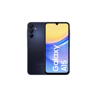 Samsung Galaxy SM-A155F 16,5 cm (6.5") Hybride Dual-SIM Android 14 4G USB Typ-C 4 GB 128 GB 5000 mAh Schwarz, Blau