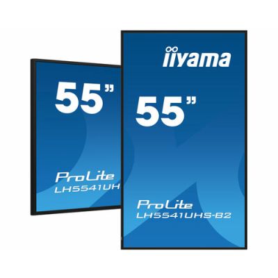 iiyama LH5541UHS-B2 Signage-Display 139,7 cm (55") LCD 500 cd/m² 4K Ultra HD Eingebauter Prozessor 18/7