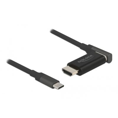 DeLOCK 66685 Videokabel-Adapter 1,2 m HDMI Typ A (Standard) USB Typ-C Schwarz