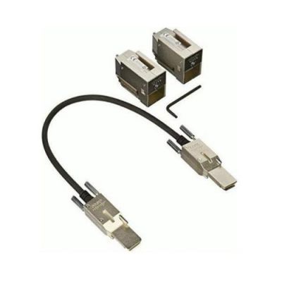 Cisco C9300L-STACK-KIT Glasfaserkabel 0,5 m Schwarz, Grau