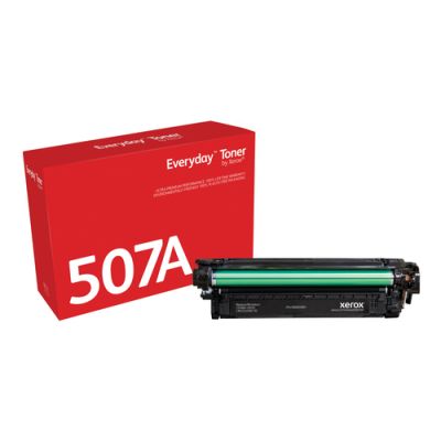 Everyday ™ Schwarz Toner von Xerox, kompatibel mit HP 507A (CE400A), Standardkapazität