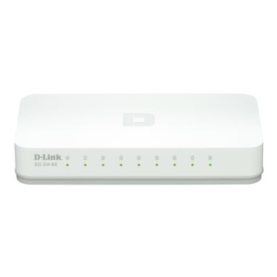D-Link GO-SW-8E/E Netzwerk-Switch Unmanaged Fast Ethernet (10/100) Weiß