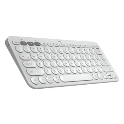 Logitech K380 Multi-Device Bluetooth® Keyboard Tastatur Schweiz Weiß