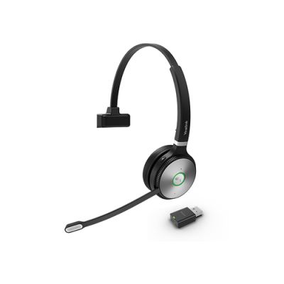Yealink WH62 Portable Kopfhörer Kabellos Kopfband Anrufe/Musik Schwarz, Grau