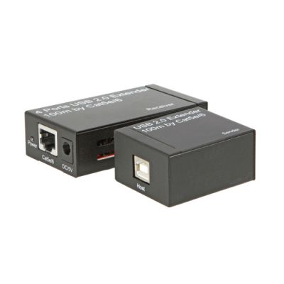 EFB Elektronik EB2104 Netzwerk-Erweiterungsmodul Netzwerksender & -empfänger Schwarz