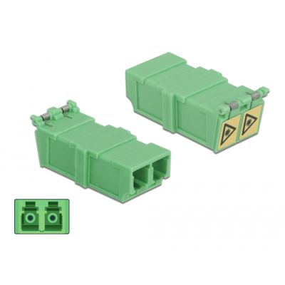 DeLOCK 85927 LWL-Steckverbinder LC 4 Stück(e) Grün