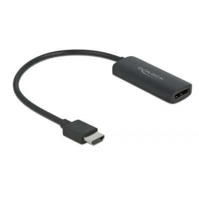 DeLOCK 63206 Videokabel-Adapter 0,24 m HDMI Typ A (Standard) DisplayPort + Micro-USB Schwarz