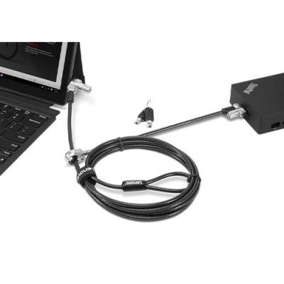 Lenovo 4XE1B81920 Kabelschloss Schwarz 1,8 m