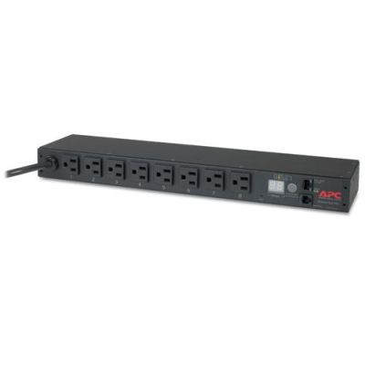 APC AP7800B Stromverteilereinheit (PDU) 8 AC-Ausgänge 1U Schwarz
