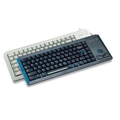 CHERRY Compact keyboard G84-4400, light grey, RB Tastatur PS/2 Grau