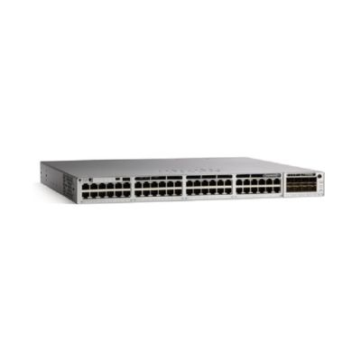 Cisco Catalyst C9300-48UXM-E Netzwerk-Switch Managed L2/L3 10G Ethernet (100/1000/10000) Power over Ethernet (PoE) 1U Grau