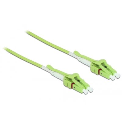 DeLOCK 85688 Glasfaserkabel 1 m LC OM5 Grün
