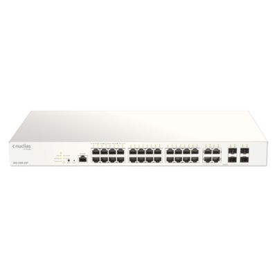 D-Link DBS-2000-28P Netzwerk-Switch Managed L2 Gigabit Ethernet (10/100/1000) Power over Ethernet (PoE) Grau